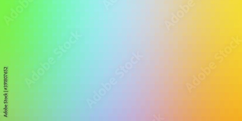 Light Multicolor vector template in rectangles.