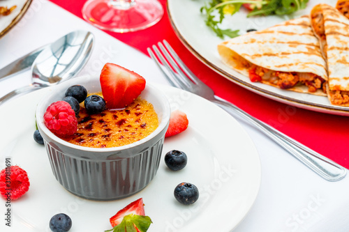 Fotografie Crème brûlée