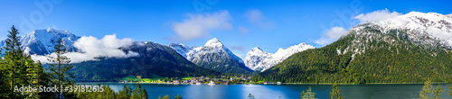 landscape at the achensee lake in austria © fottoo
