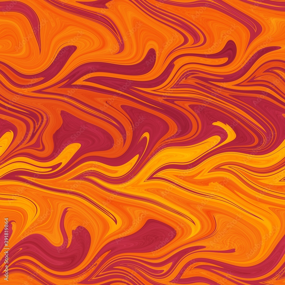 Seamless marble wet ripple wavy fluid pattern. High quality illustration. Smooth distorted liquid effect. Trendy artistic surface pattern design. Resembles hand marbled surface. Seamless marble wet ripple wavy fluid pattern. High quality illustration. Smooth distorted liquid effect. Trendy artistic surface pattern design. Resembles hand marbled surface.
