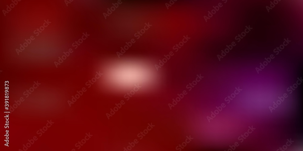 Dark purple, pink vector blurred layout. Dark purple, pink vector blurred layout.