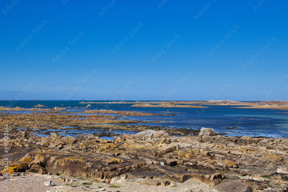 view of the coast of the sea