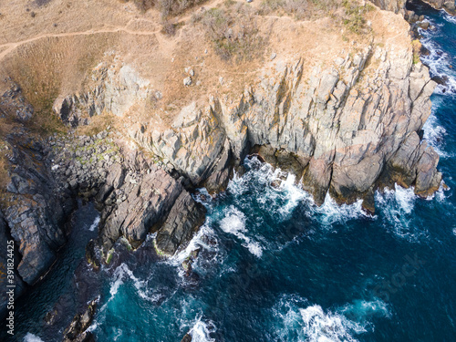 Aerial view of Cape Agalina near resort of Dyuni  Bulgaria