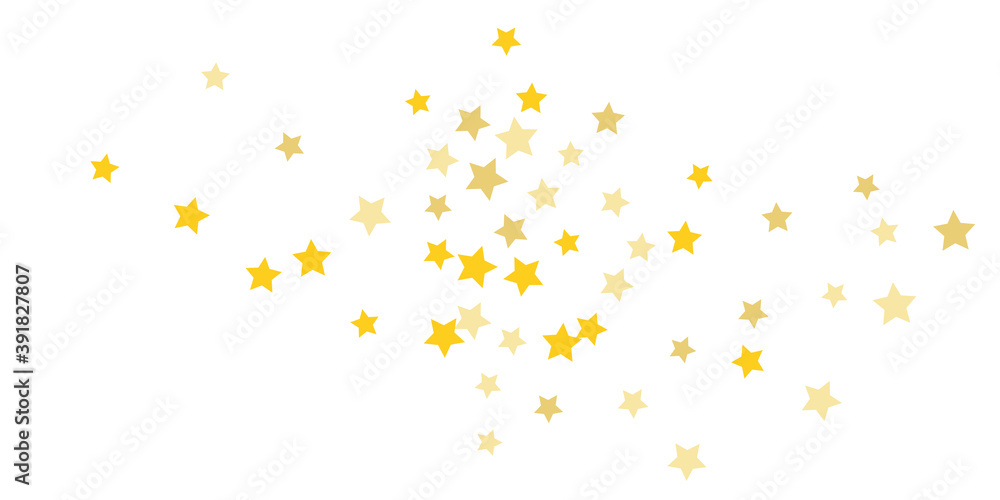 Star confetti. Star confetti.