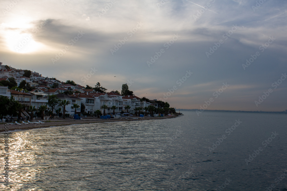Küste der Prinzeninsel in Istanbul 