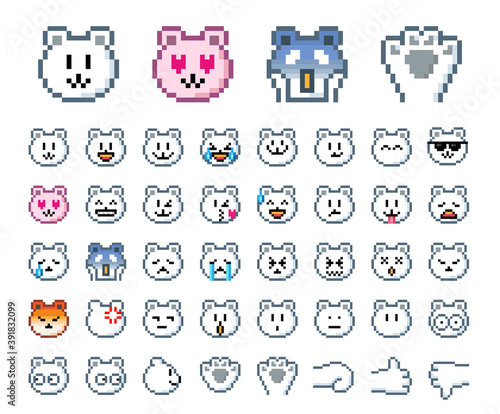 emoji (Pixel art)
