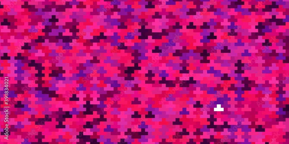 Fototapeta premium Light Purple, Pink vector texture in rectangular style.