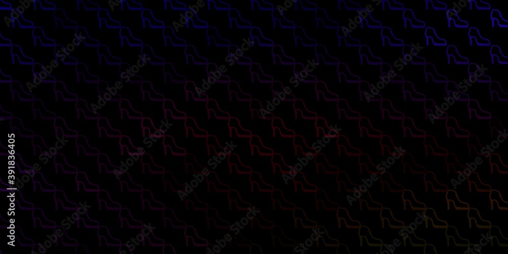 Dark green, red vector pattern with feminism elements. Dark green, red vector pattern with feminism elements.