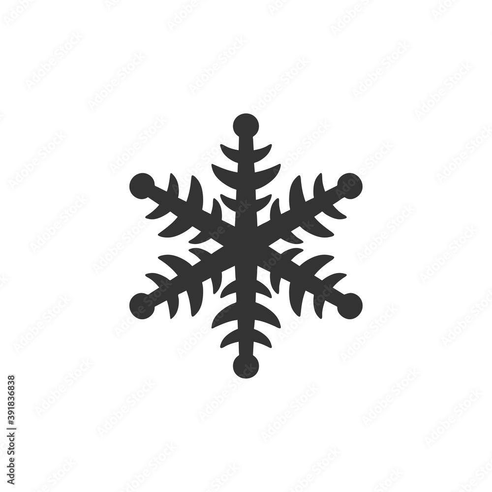 Snowflake icon isolated on white background. Christmas symbol modern, simple, vector, icon for website design, mobile app, ui. Vector Illustration Snowflake icon isolated on white background. Christmas symbol modern, simple, vector, icon for website design, mobile app, ui. Vector Illustration