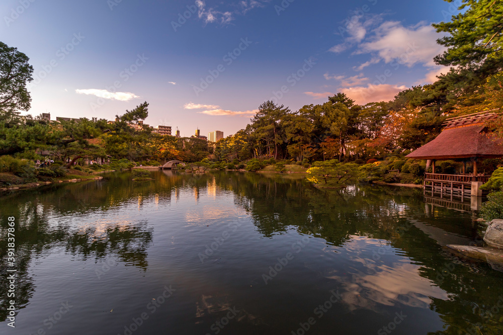 Jardin Japonais dans Hiroshima