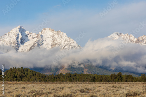 Wallpaper Mural Scenic Autumn Landscape in Grand Teton National Park Wyoming Torontodigital.ca