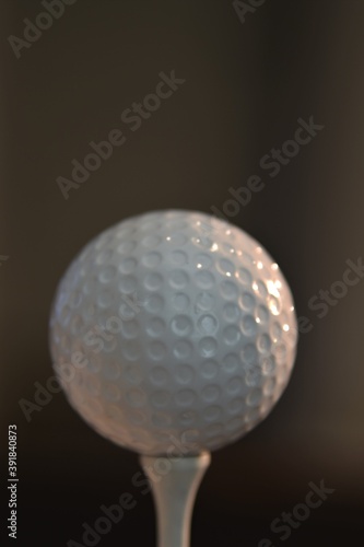 golf ball on tee