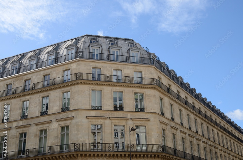 Parisian architecture building