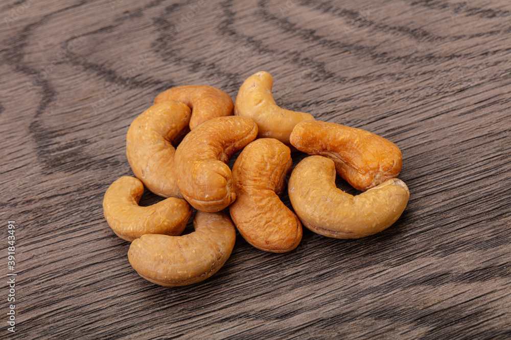 Fototapeta premium Natural organic Cashew nut heap