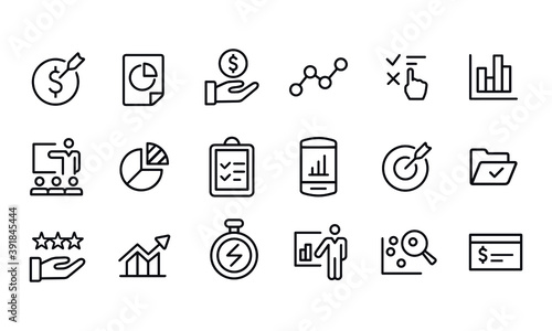  Assessment Icons vector design 