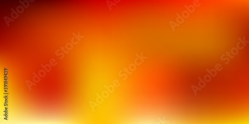 Light Orange vector blur texture.