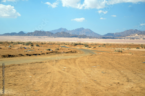 Desert of Sinai Peninsula, Egypt. Near Sharm El Sheikh © Sergey Kamshylin