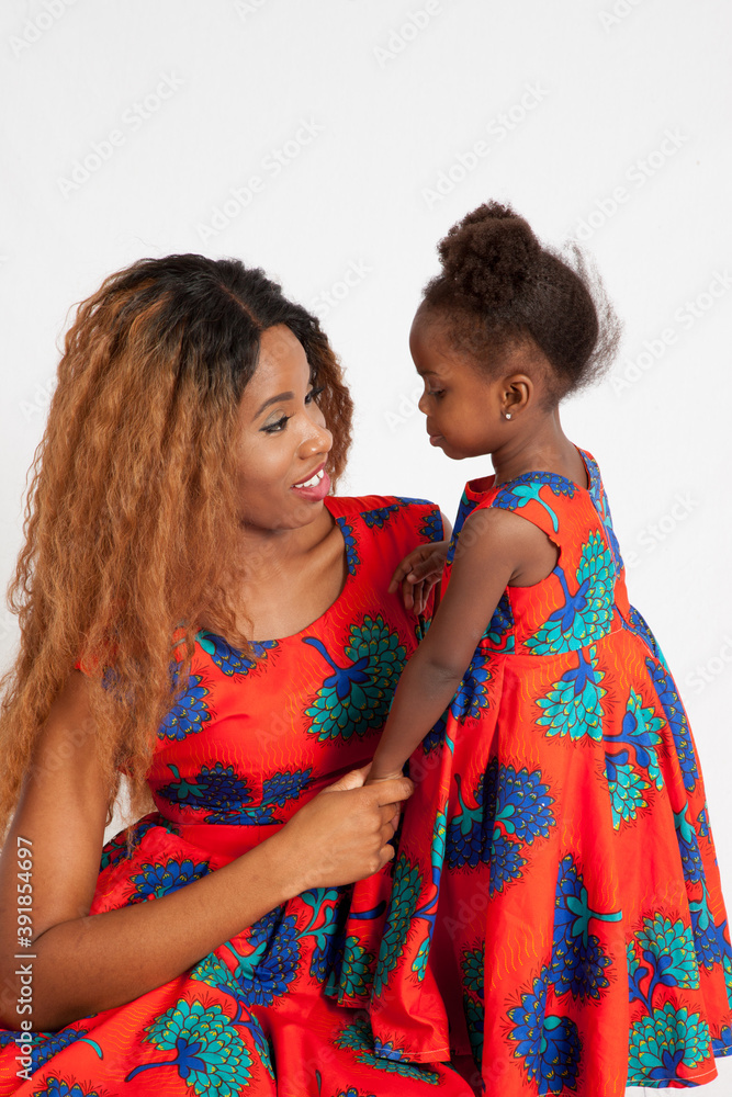Happy Mother and child together with joy Happy Mother and child together with joy