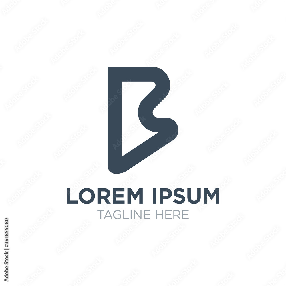 Premium Vector B Logo Design Template. Beautiful Minimal B Letter Logo Design for the Business company. B Initial Letter Logo Template. Flat B Letter Logo Design for Company Premium Vector B Logo Design Template. Beautiful Minimal B Letter Logo Design for the Business company. B Initial Letter Logo Template. Flat B Letter Logo Design for Company