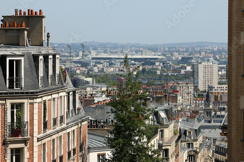 Canvas Print Paris - Montmartre - Stade de France