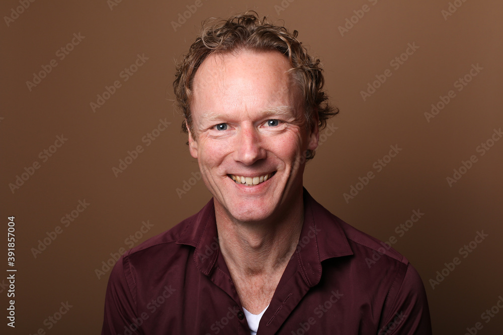 Fototapeta premium Portrait of a beautiful man