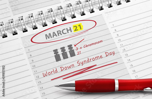 Note: March 21, World Down Syndrome Day