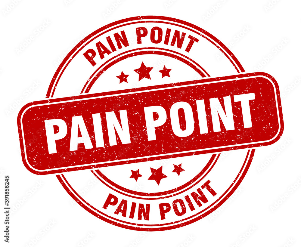 pain point stamp. pain point label. round grunge sign pain point stamp. pain point label. round grunge sign