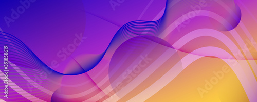 Fluid Abstract. Flow Movement. 3d Lines Texture. 
