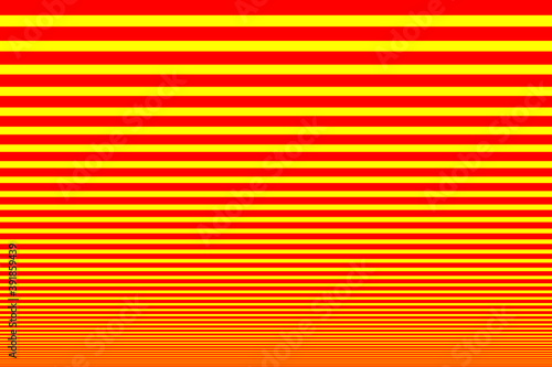 Simple striped background - red and yellow - vertical lines, Red and yellow halftone vertical stripes pattern