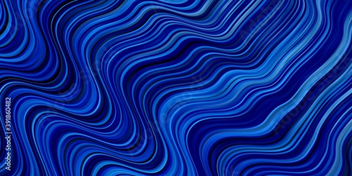 Light BLUE vector texture with wry lines.