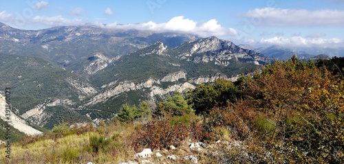 Beautiful mountain panorama at l'Estéron 2 © Adrian