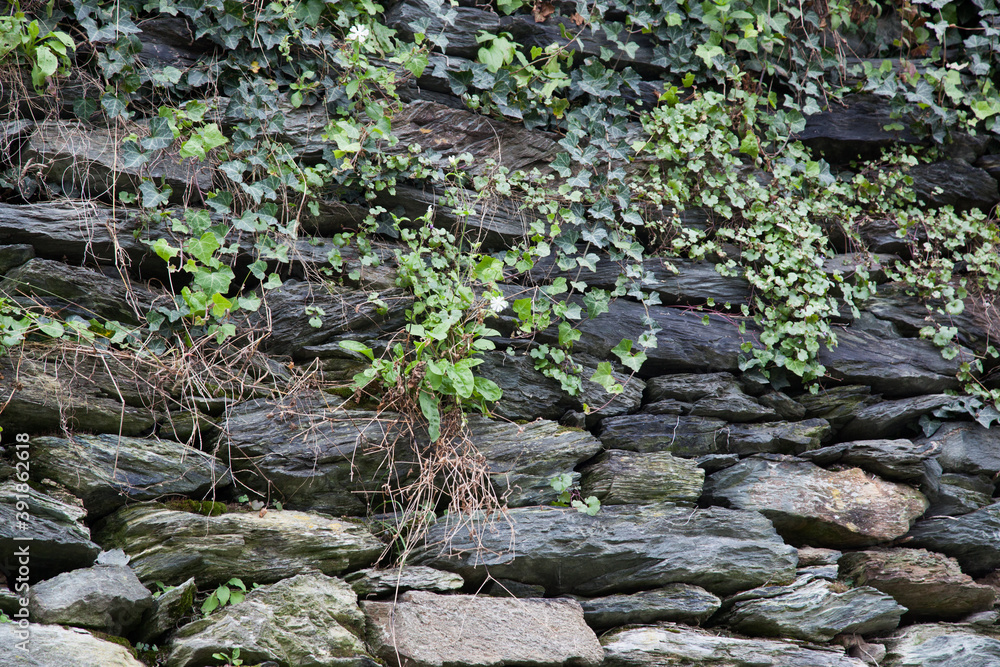 Abstraction in stone outdoors