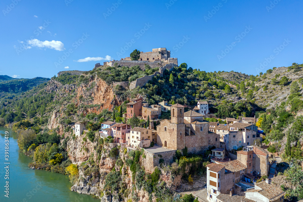 Miravet, small town in Tarragona Catalonia Spain