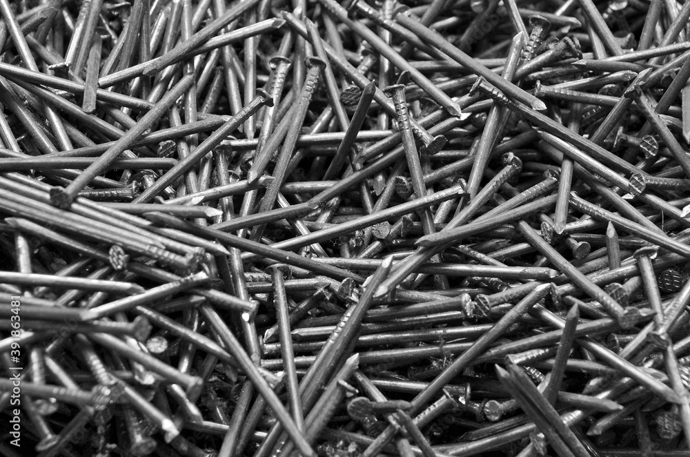 Rusty nail, close up Rusty nail, close up