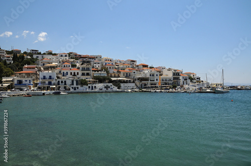Fototapeta Naklejka Na Ścianę i Meble -  Batsi, Andros island.Cyclades Greece. 