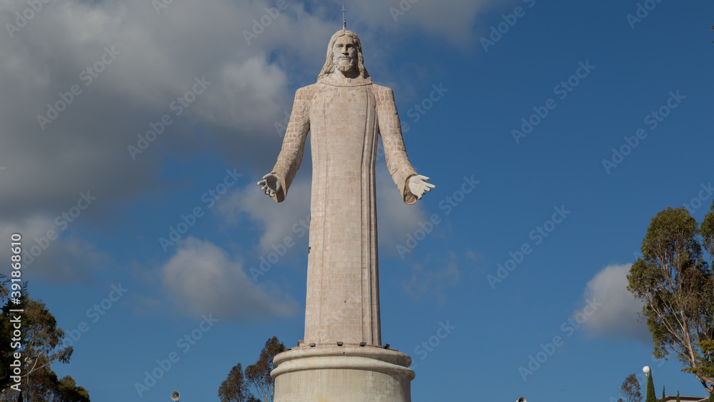 Cristo Rey statue in Pachuca