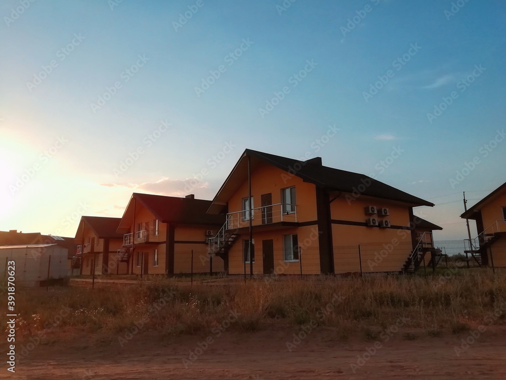 New house in the beach