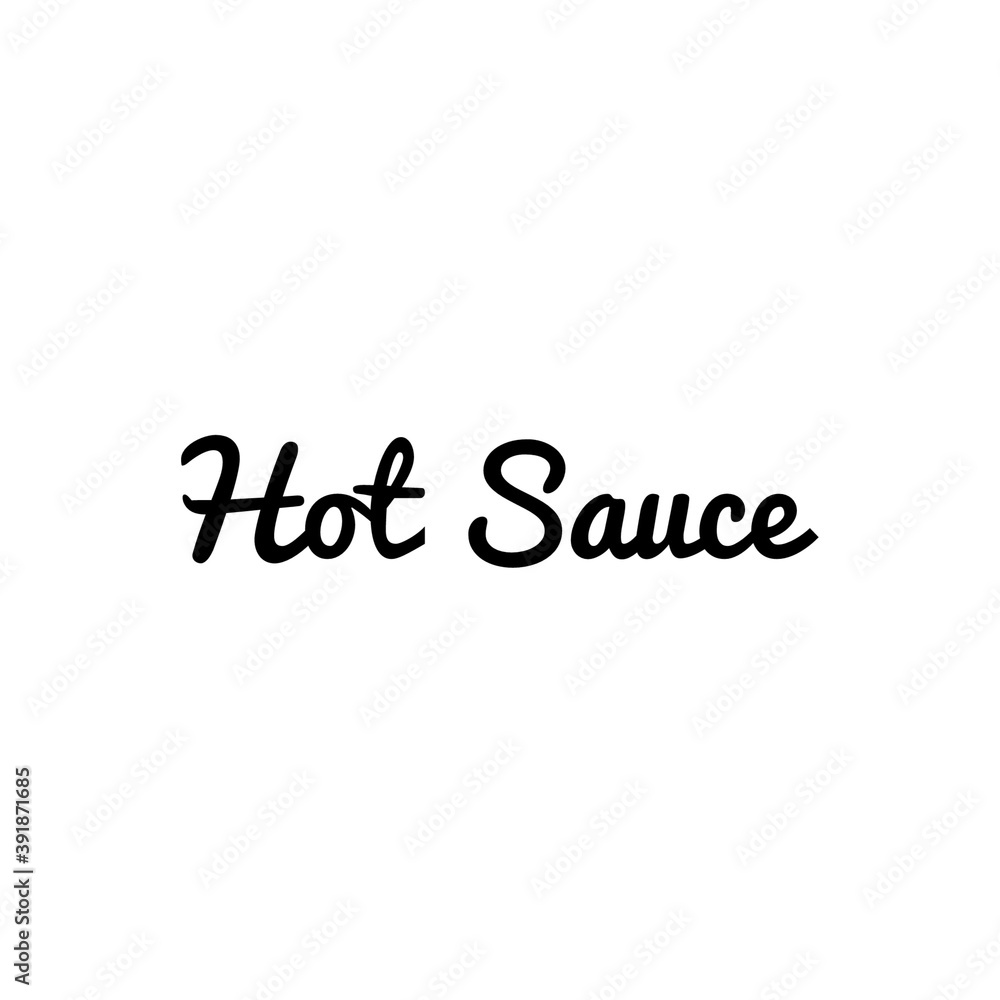''Hot sauce'' Lettering Design