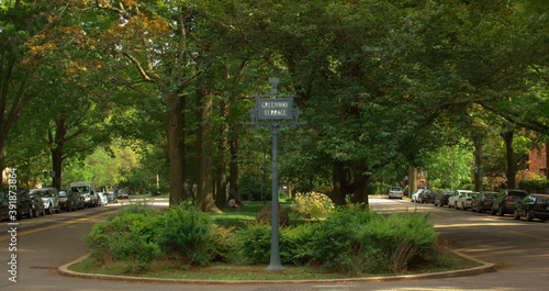 Forest Hills Neighborhood Homes and Gardens Community in Queens © Kits Pix
