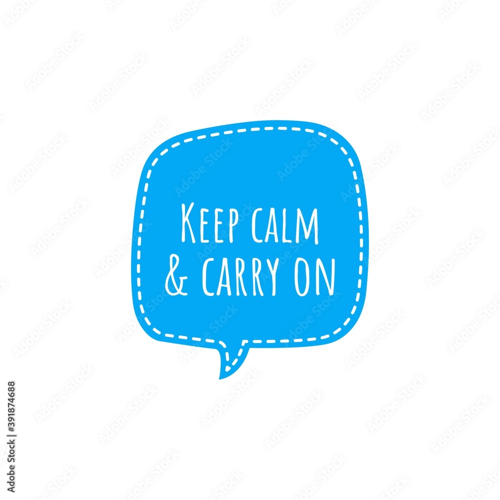 ''Carry on'' Lettering Illustration ''Carry on'' Lettering Illustration