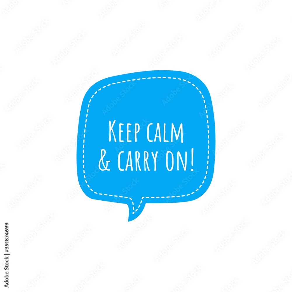 ''Carry on'' Lettering Illustration ''Carry on'' Lettering Illustration