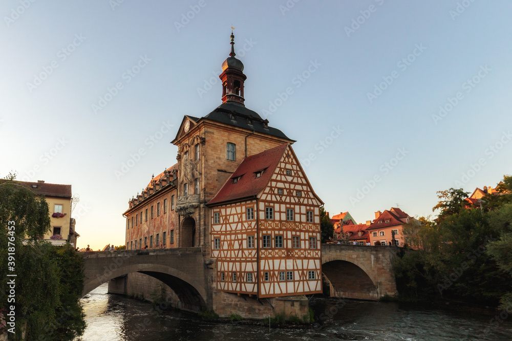 Altstadt von Bamberg in Oberfranken