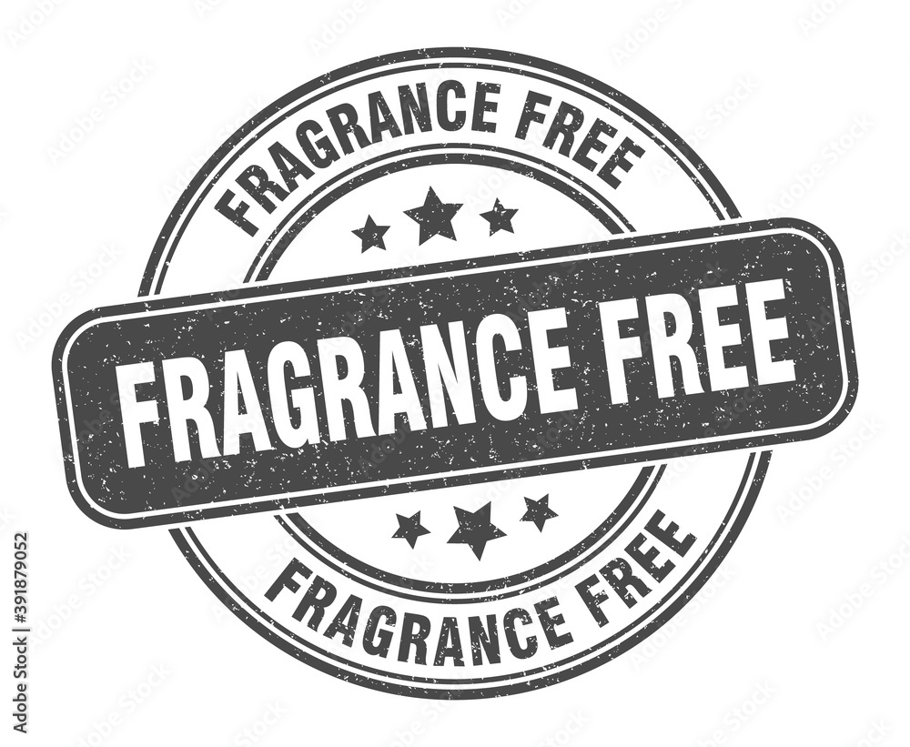 fragrance free stamp. fragrance free label. round grunge sign fragrance free stamp. fragrance free label. round grunge sign