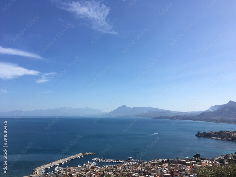 Palermo mit Blick auf das Meer