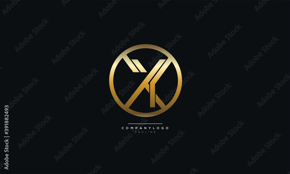 Letter XY Business Logo Design Alphabet Icon Vector Monogram Letter XY Business Logo Design Alphabet Icon Vector Monogram