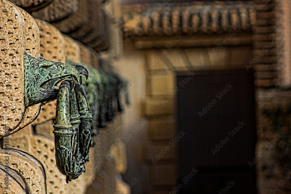alhambra,palacio de carlos v, anillas