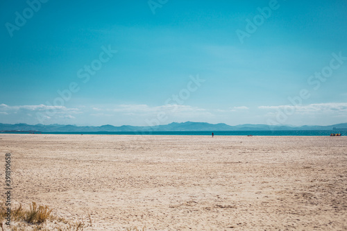 Punta Paloma beach. Coast line Tarifa. Cadiz, Spain.