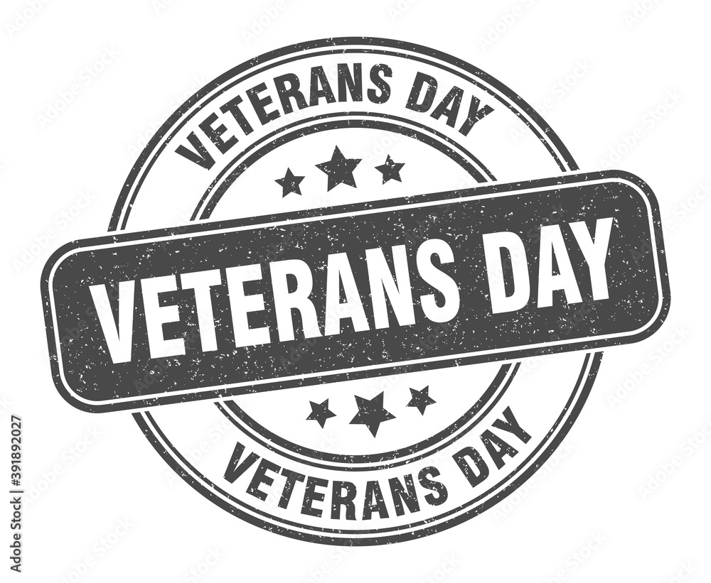 veterans day stamp. veterans day label. round grunge sign veterans day stamp. veterans day label. round grunge sign