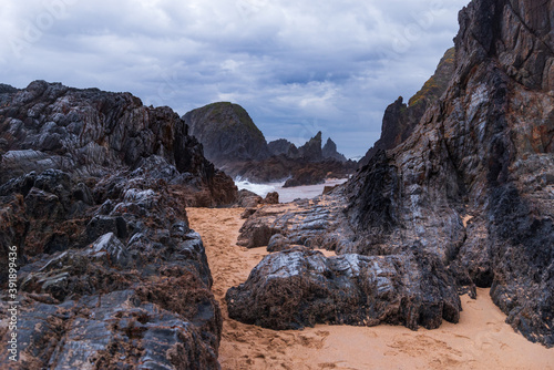 rock cathedrals beach
