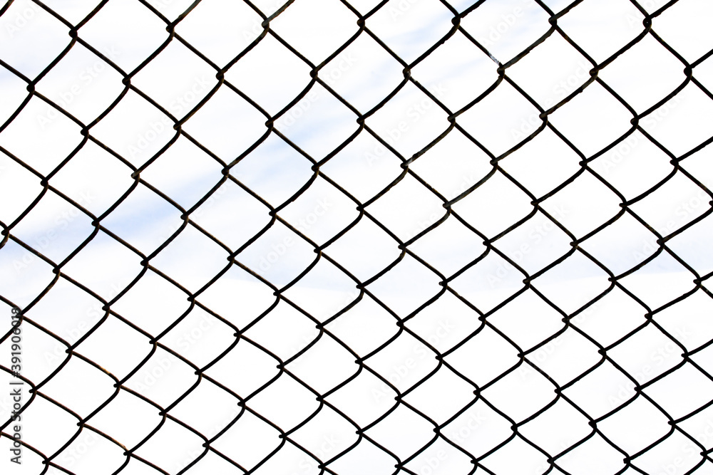 mesh netting encloses the territory of the kindergarten. Unauthorized entry is prohibited. Safety. mesh netting encloses the territory of the kindergarten. Unauthorized entry is prohibited. Safety.